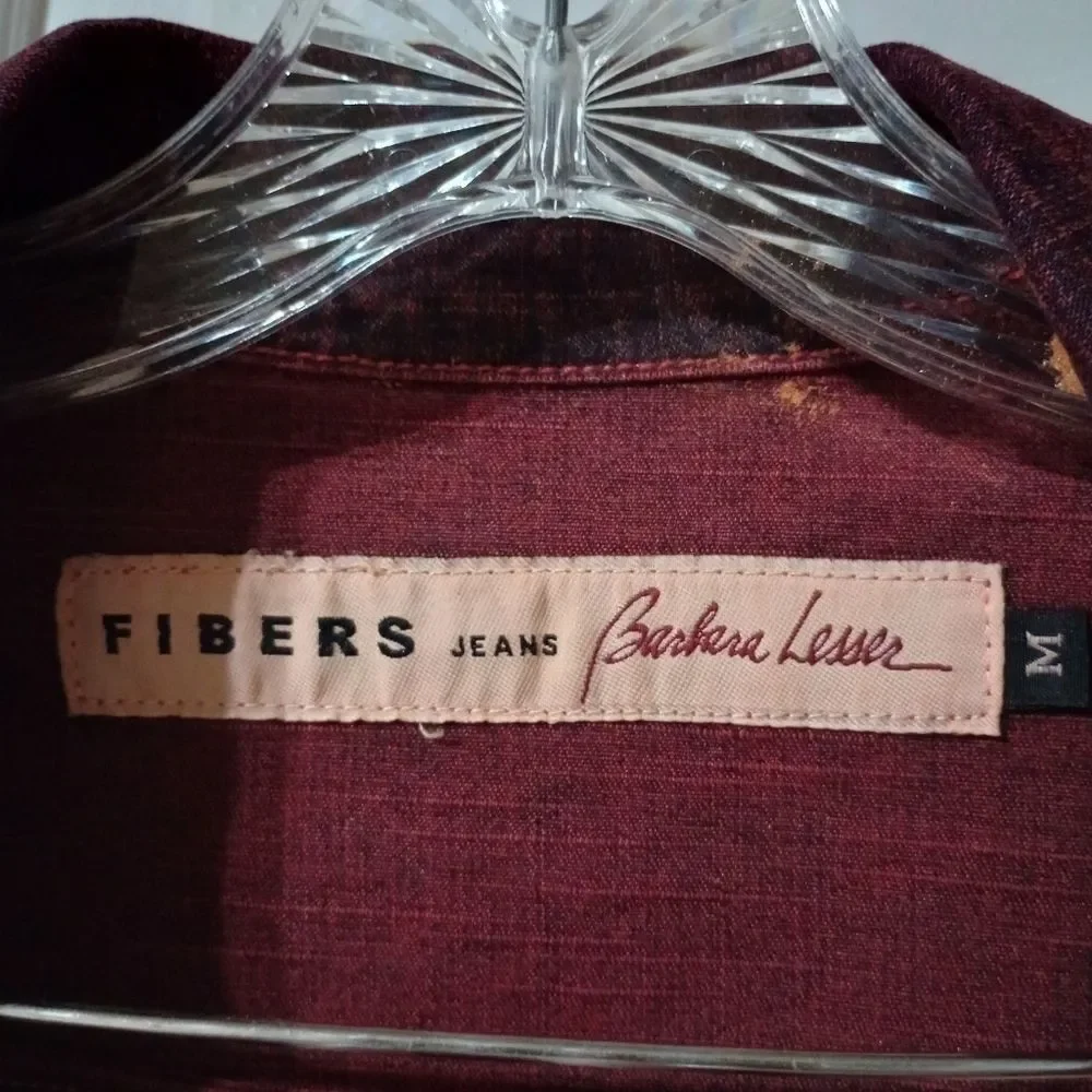 Fibers jeans Barbara Lesser jacket and pants Medium